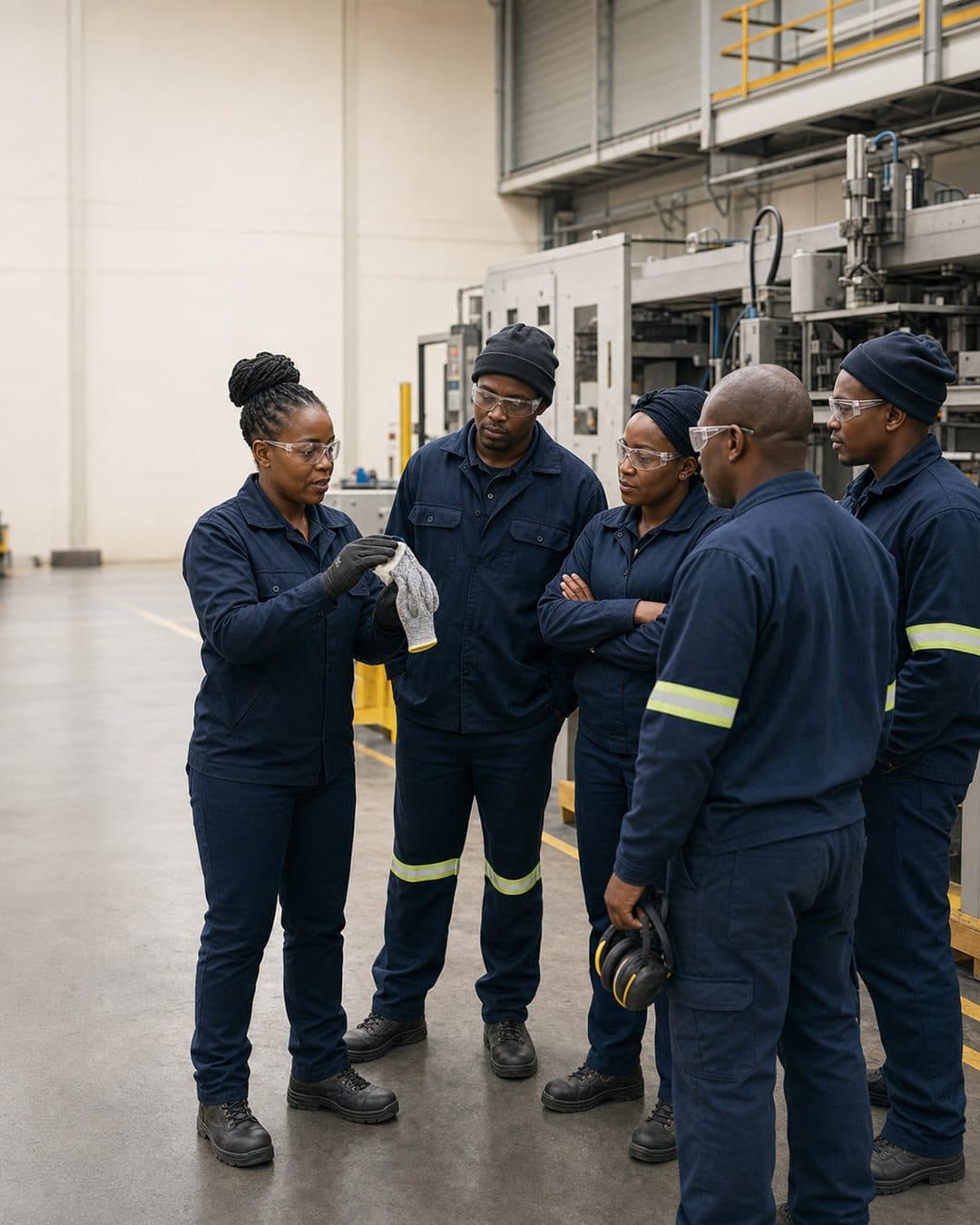 Safety induction session for a new intake
